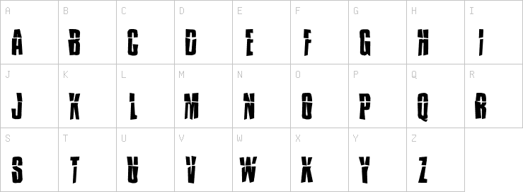 Uppercase characters