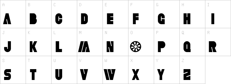 Uppercase characters