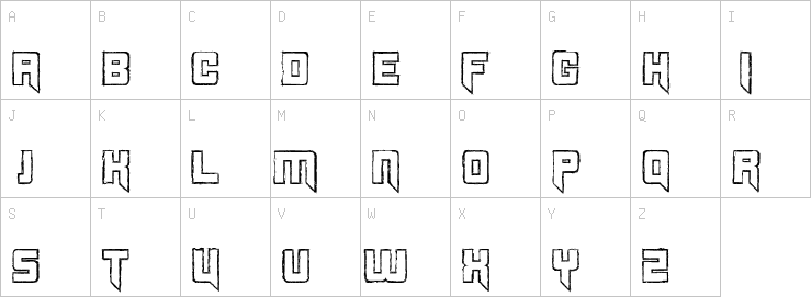 Uppercase characters