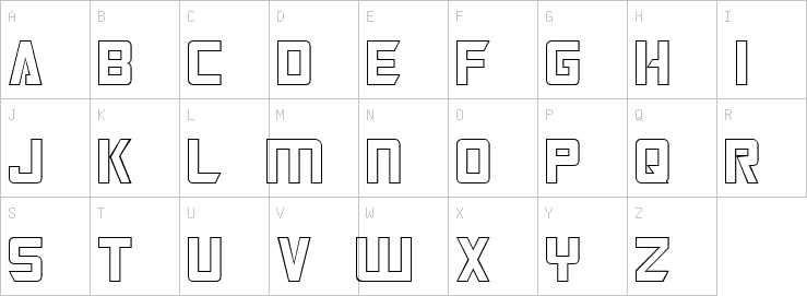 Uppercase characters