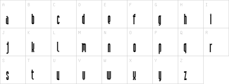 Uppercase characters