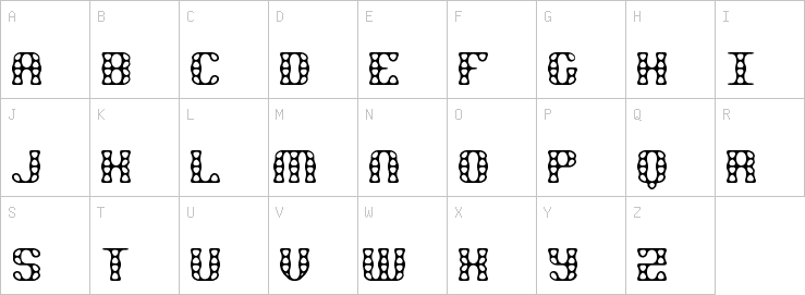 Uppercase characters