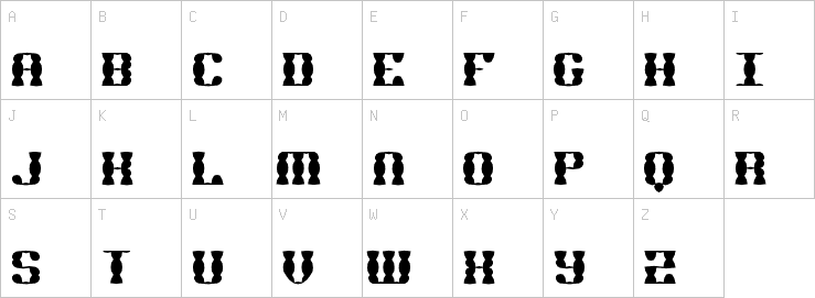 Uppercase characters