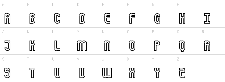 Uppercase characters