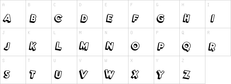 Uppercase characters