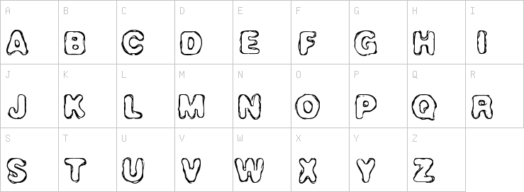 Uppercase characters