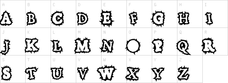 Uppercase characters