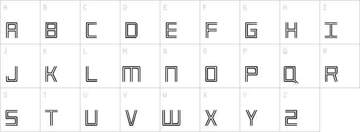 Uppercase characters