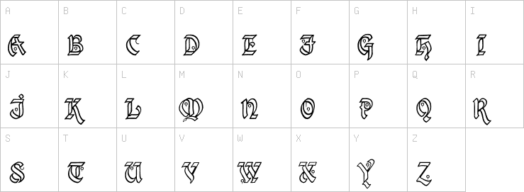 Uppercase characters