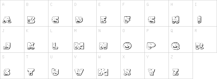 Uppercase characters