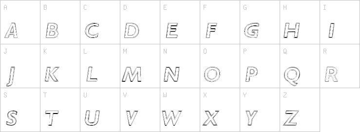 Uppercase characters