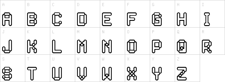 Uppercase characters