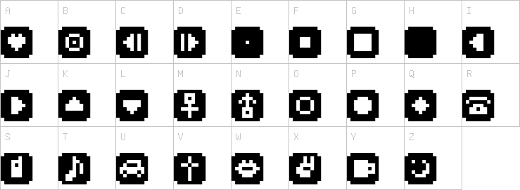 Uppercase characters