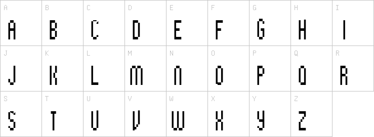 Uppercase characters