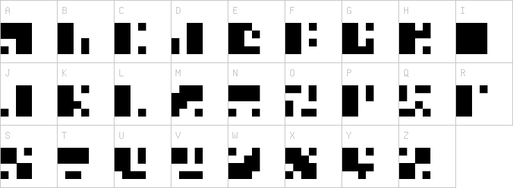 Uppercase characters