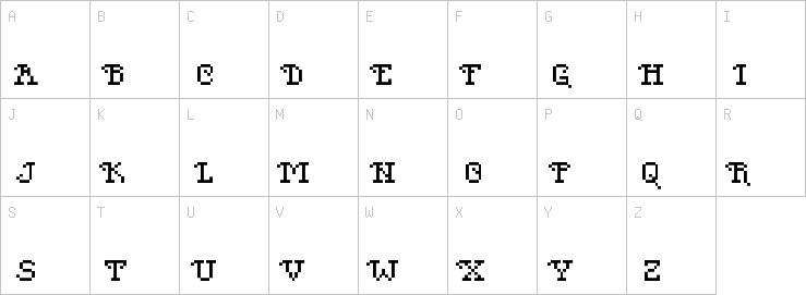 Uppercase characters