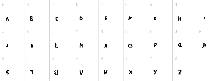 Uppercase characters