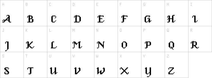 Uppercase characters