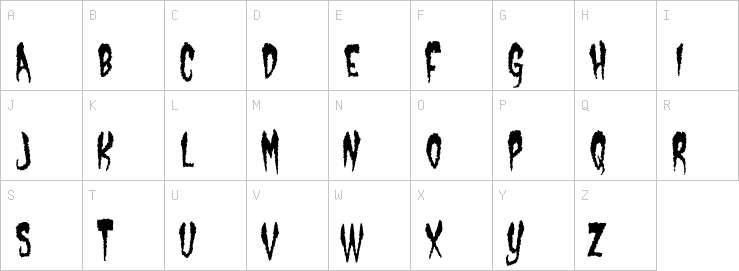 Uppercase characters