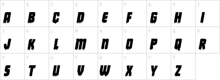 Uppercase characters