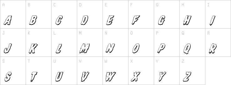 Uppercase characters