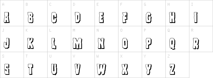 Uppercase characters