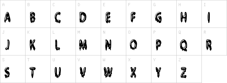 Uppercase characters