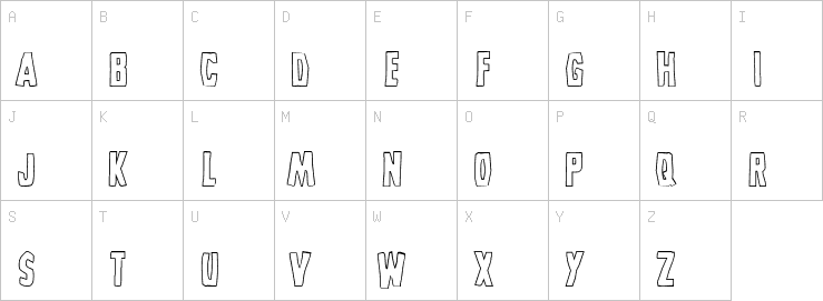 Uppercase characters