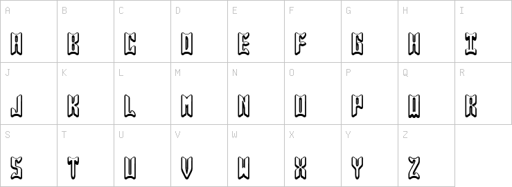 Uppercase characters