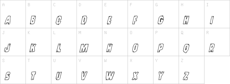 Uppercase characters