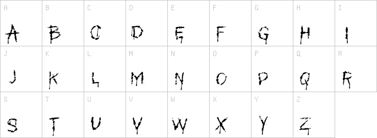 Uppercase characters