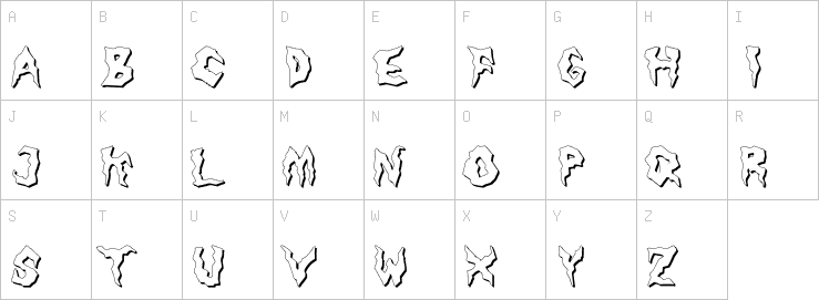 Uppercase characters