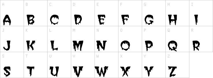 Uppercase characters