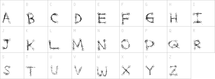 Uppercase characters