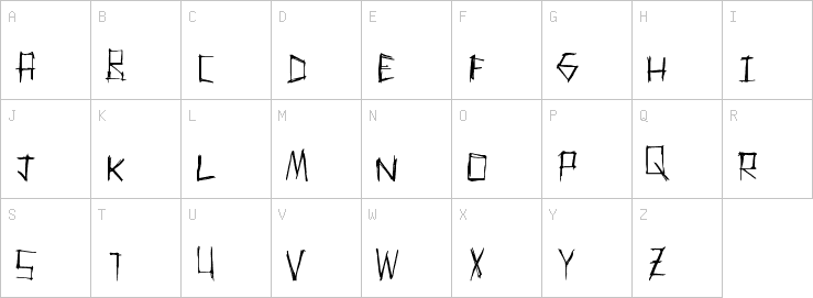 Uppercase characters