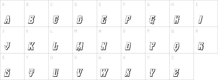 Uppercase characters