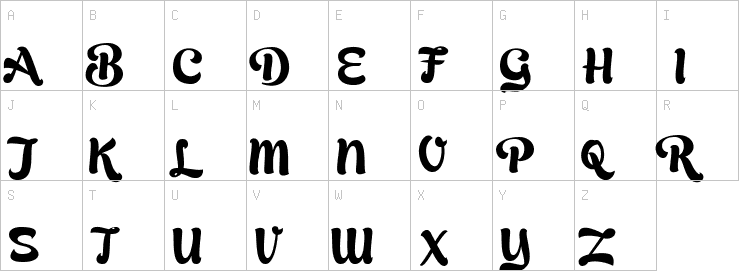 Uppercase characters