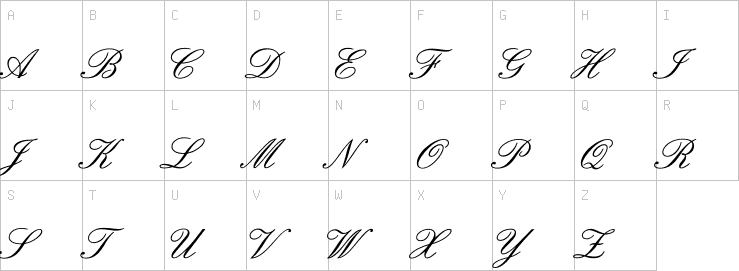 Uppercase characters