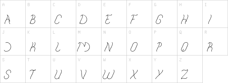 Uppercase characters