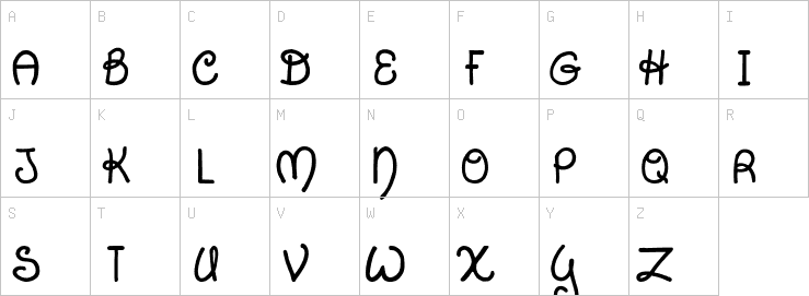 Uppercase characters