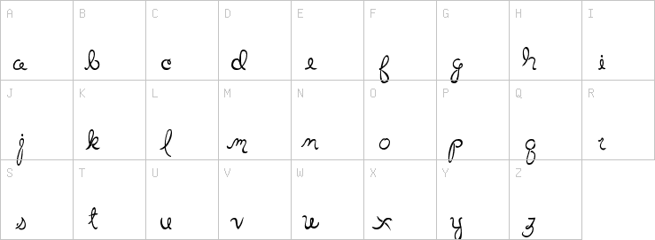 Uppercase characters