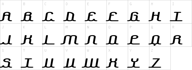 Uppercase characters