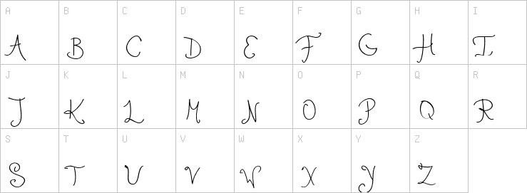 Uppercase characters