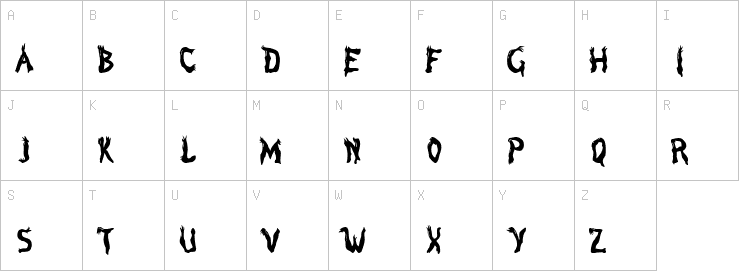 Uppercase characters