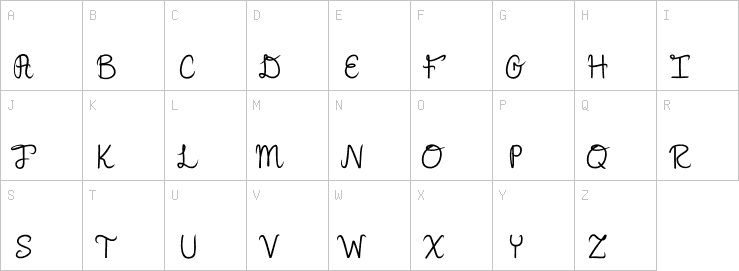 Uppercase characters