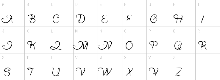 Uppercase characters