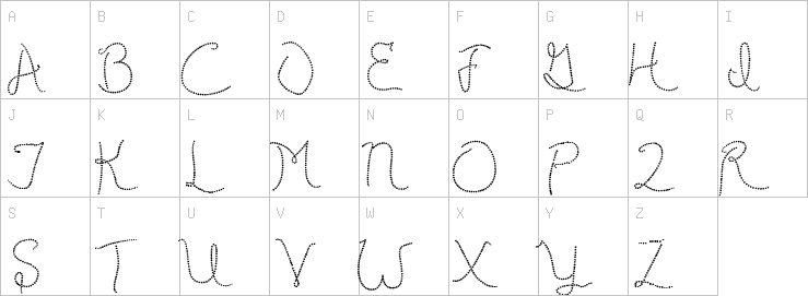 Uppercase characters