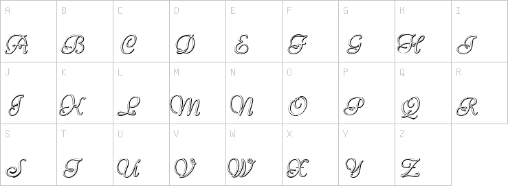 Uppercase characters