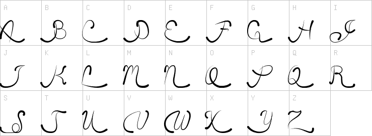 Uppercase characters