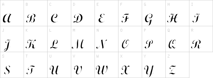 Uppercase characters